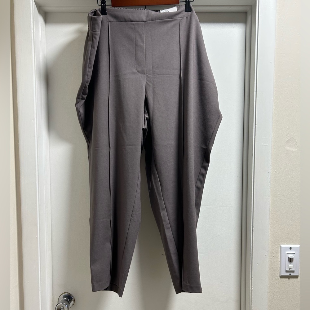 NWT! Nine West Crop Relaxed Mid Rise Womens Plus Pants size 2x